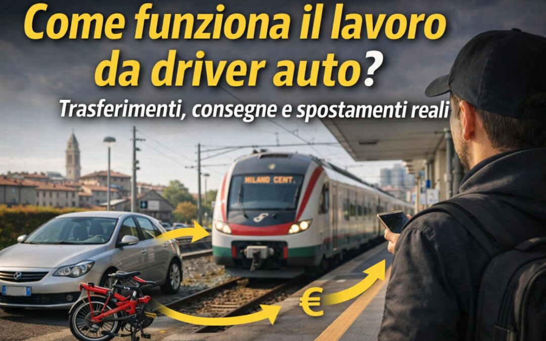 Come funziona davvero il lavoro da driver auto (esperienza reale)